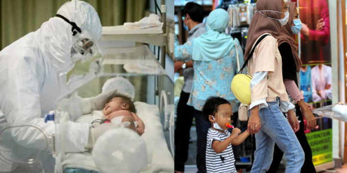 Ibu Ayah Elak Bawa Anak Kecil Ke Bazar, Imun Badan Mereka Rendah & Mudah Dijangkiti