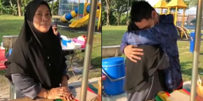(Video) Dekat 9 Bulan Tak Jumpa, Ibu Hampir Tak KENAL Anak Sendiri Buat Netizen Sebak!