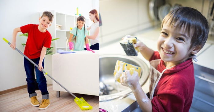 Jangan Manjakan Saja Anak Lelaki Ini Cara Ajar Anak Lelaki Buat Kerja Rumah