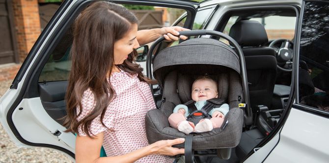 Membawa Pulang Bayi Dari Hospital Menggunakan Car Seat Untuk Newborn, Ini Caranya