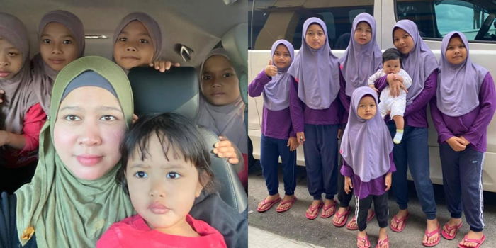 Miliki 7 Orang Puteri, Wanita Ini Kongsi Kemanisan Ada Anak Perempuan Ramai Di Rumah