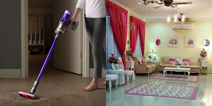 Tips Rumah Bersih & Berkilat Menjelang Aidilfitri Menggunakan Vakum Dyson Digital Slim