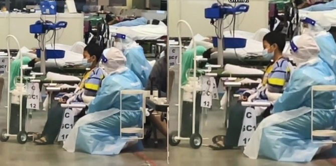 Kanak-Kanak Terduduk Dapat Tahu Ibu Ajal Kerana Covid-19, Ditenangkan Oleh Frontliners