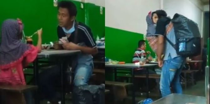 Isteri Pergi Tanpa Berita, Lelaki Ini Tabah Dukung Anak Perempuan Sambil Jual Keropok