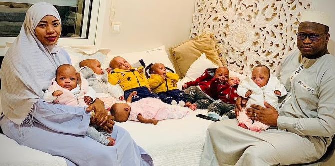 Lahirkan 9 Orang Bayi, Selepas 5 Bulan Di Hospital Mereka Kini Dibenarkan Pulang
