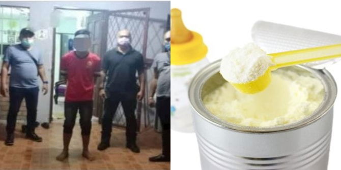 Sebak, Bapa Curi 3 Tin Susu Untuk Bayi, Lepas Ditahan Ini Pula Yang Terjadi!