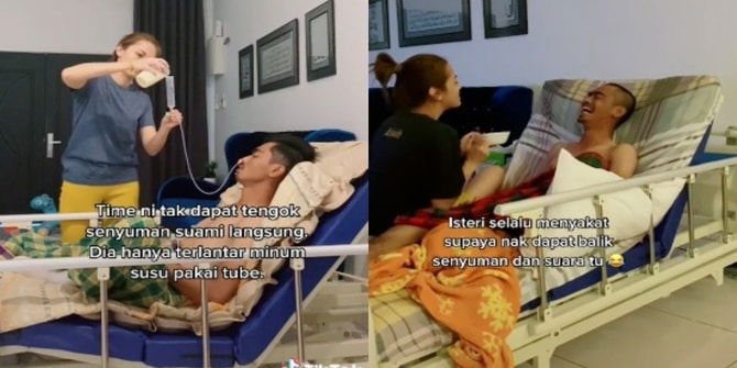 Isteri Dari Syurga Ikhlas Jaga Suami Strok Separuh Badan, Makin Sembuh Hanya Dalam 3 Bulan!