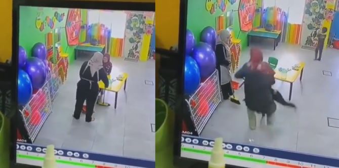Seret Anak Orang Macam Anak Patung, Pengasuh Ini Dikecam Layan Anak Istimewa Dengan Kasar!
