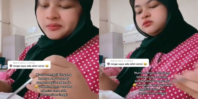 Sakit Contraction Dah Level Tinggi, Tapi Bab Makan Still On! Hebat Betul Ibu Ini, Nampak Tak Sakit Langsung