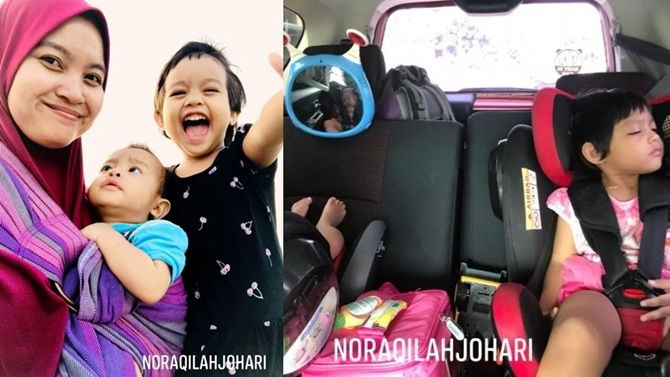 Ibu Ini Kongsi Tips Memandu Sendirian Jarak Jauh Bersama 2 Anak-Anak Kecilnya, Hebat Betul!