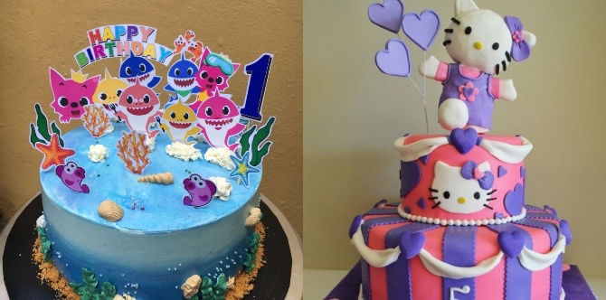 Koleksi Idea Kek Hari Jadi Yang Comel Untuk Anak Lelaki & Perempuan, Jom Semak Ibu!