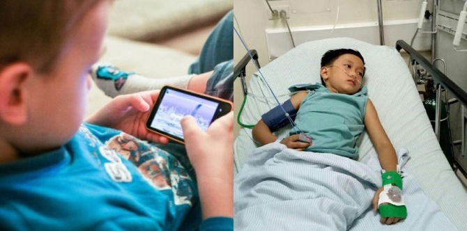 Ibu Pantaulah Anak Bermain Gajet, Ada Yang Masuk Wad Sebab Berat Susut & Air Kencing Pekat