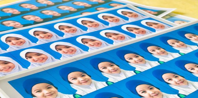 Tangkap Sendiri Gambar Pasport Anak Di Rumah, Sekali Print Dapat 32 Keping Gambar