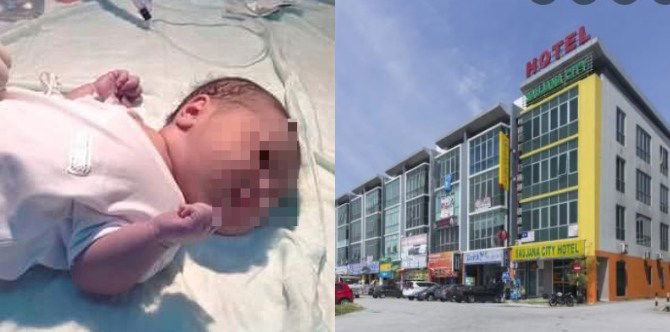 Tak Sempat Ke Hospital, Wanita Bersalin Sendiri Di Hotel Ketika Ikut Suami Pergi Kursus