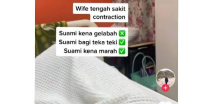 Suami Cuba Tenangkan Isteri Bersalin, Kena Marah Diajak Main Teka-Teki Dalam Labour Room