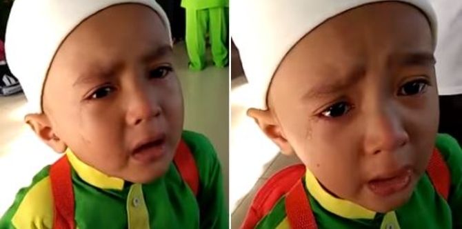 Anak Menangis Di Sekolah Bukan Tanda Belum Bersedia, Mereka Perlukan Masa Untuk Terbiasa