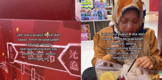 Suami Dikecam Upload Video Isteri Mengandung Makan Di Restoran