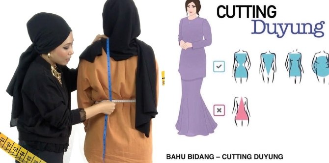 Jangan Main Beli, Wanita Ini Kongsi Tips Pilih Design Baju Raya Mengikut Bentuk Badan