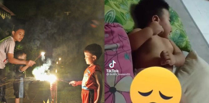 Pantaulah Anak Main Bunga Api Atau Mercun, Elak Ganggu Jiran & Berlaku Kecederaan