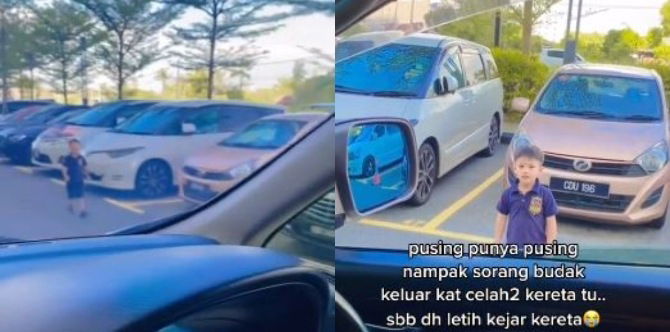 Lepas 10 Minit Bergerak, Ibu Baru Perasan Anak Tiada Dalam Kereta & Tertinggal Di Hotel