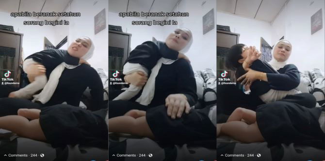 Beranak Setahun Sekali, Ibu Ini Dedah Realiti Setiap Hari 'Kelam Kabut' Urus Dua Anak Serentak