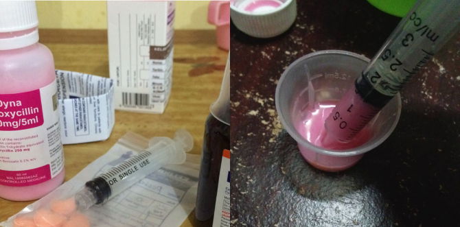 Jangan Celup Picagari Dalam Botol Ubat, Begini Cara Yang Betul Bila Bagi Anak Ubat Cecair