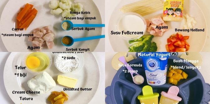 Resepi Makanan Bayi 9 Bulan Yang Sedap & Naikkan Selera Si Manja, Bantu Tambah Berat Mereka