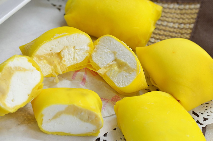 resepi durian crepe mudah