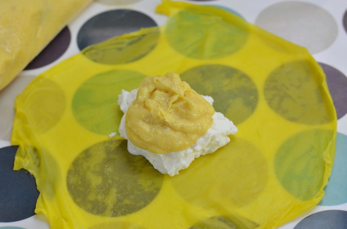 cara buat durian crepe