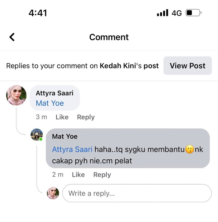 tag suami di facebook