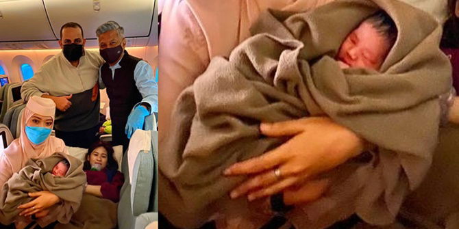 Anugerah Di 'Awan Biru', Wanita Bersalin Bayi Lelaki Dalam Pesawat 7 Minggu Lebih Awal