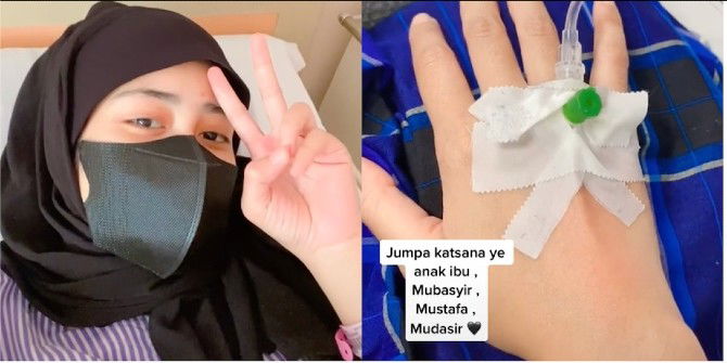 Terjatuh Dalam Bilik Air, Ibu Hamil Kembar Tiga Pasrah Alami Keguguran Selepas Seminggu