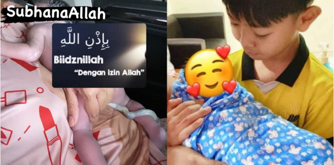 Rasa Kepala Baby Dah Kat Bawah, Wanita Bersalin & Sambut Anak Sendiri Dalam Kereta