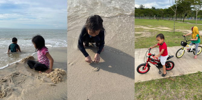 Cara Hilangkan Batuk Budak, Ibu Ayah Bawa Anak Keluar, Dedahkan Cahaya Matahari & Tanah