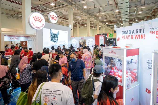 Royal Canin Dekati Pencinta Haiwan Dan Pemilik Kucing Serta Anjing Di Ekspo Kucing 2022 Dengan Jayanya