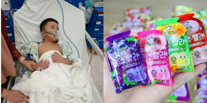Anak Tiba-Tiba Sesak Nafas Lepas Makan Konjac Jelly, Ibu Haramkan Makanan Ini Pada Anak!