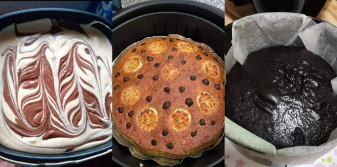 7 Resepi Kek Air Fryer Yang Simple & Sedap, Ibu Boleh Ajak Anak Buat Sama-Sama