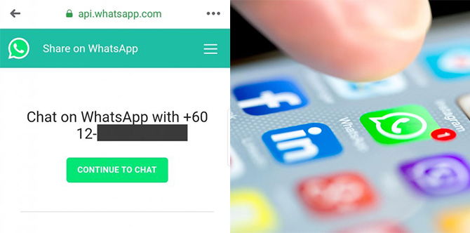 Cara Buat Link Whatsapp Mudah, Betul & Selamat, Tanpa Nombor Dengan Teks Sendiri!