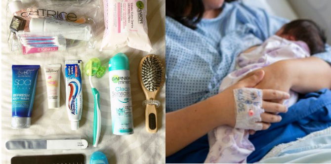 Senarai Barang Mandian Ibu Bersalin Yang Perlu Ada Dalam Beg & Dibawa Ke Hospital