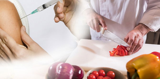 Pengendali Makanan Perlu Mengambil Suntikan Typhoid, Elak Keracunan Makanan