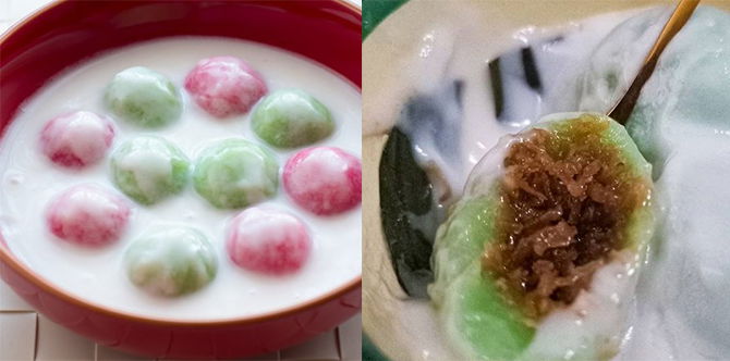 Resepi Kuih Badak Berendam, Cukup Rasa Lemak Berkuah, Pemanis Mulut Paling Simple Untuk Minum Petang