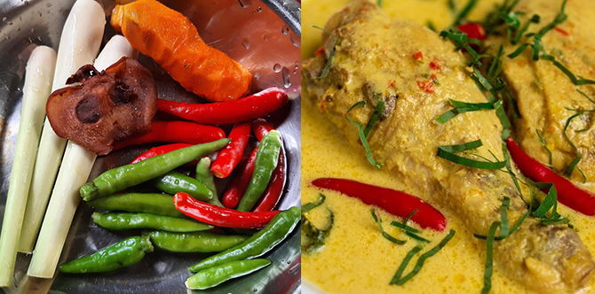 Resepi Ayam Masak Lemak Cili Api Style Nogori, Tak Perlu Guna Bawang Dan Minyak!