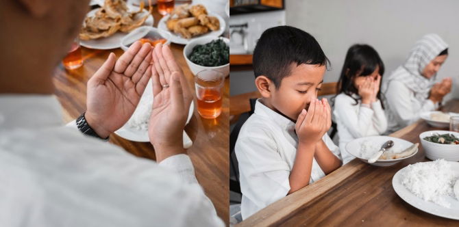 Doa Makan Sebelum dan Selepas Makan Serta Adab dan Kebaikannya