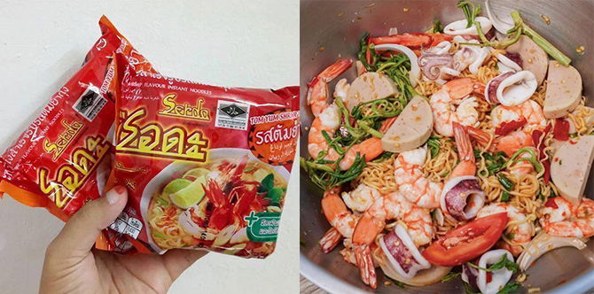 Resepi Kerabu Maggi Sedap Rasa Sebiji Makan Di Thailand, Wajib Pakai Maggi Jenama Ini!