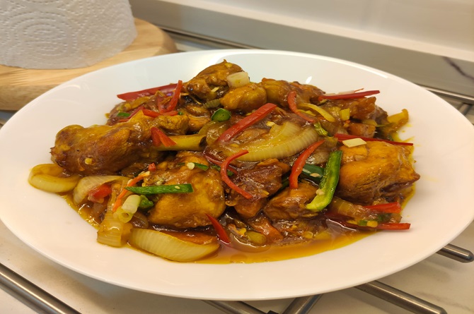 resepi ayam masak halia