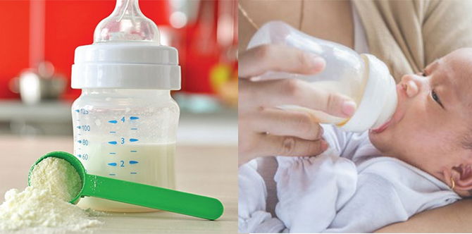Berapa Jam Sekali Bayi Menyusu Susu Formula, Elak Anak Terlebih Minum Susu (Overfeed)