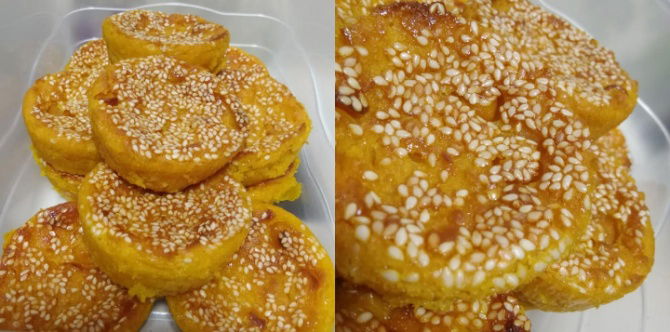 Resipi Bingka Labu Sedap, Lembut & Lemak Manis Menggunakan Sukatan Cawan, Memang Mudah