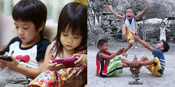 Kanak-Kanak Zaman Moden Lebih Gemar Main Telefon Berbanding Keluar Rumah, Pakar Dedah Perbezaan Dulu dan Kini