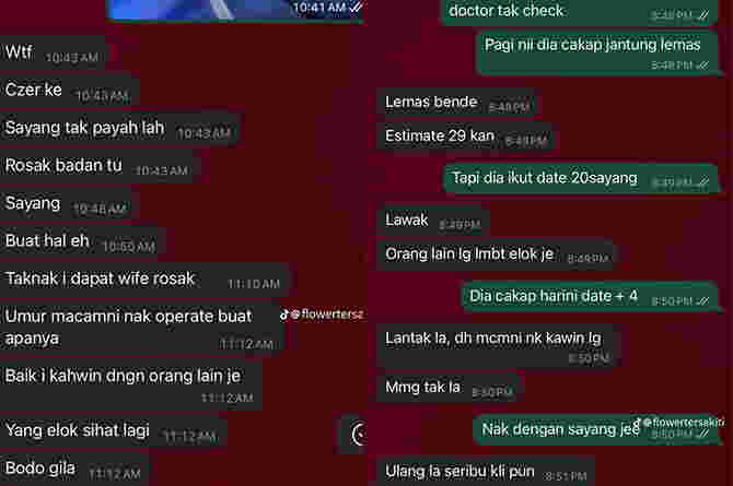 suami marah isteri bersalin czer di hospital