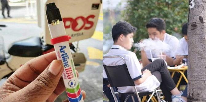 Bentuk Vape Seperti Pen Marker, Gam & Pensel: Ibu Ayah Diminta Waspada, Check Beg Anak!